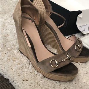 Gucci espadrille sandal